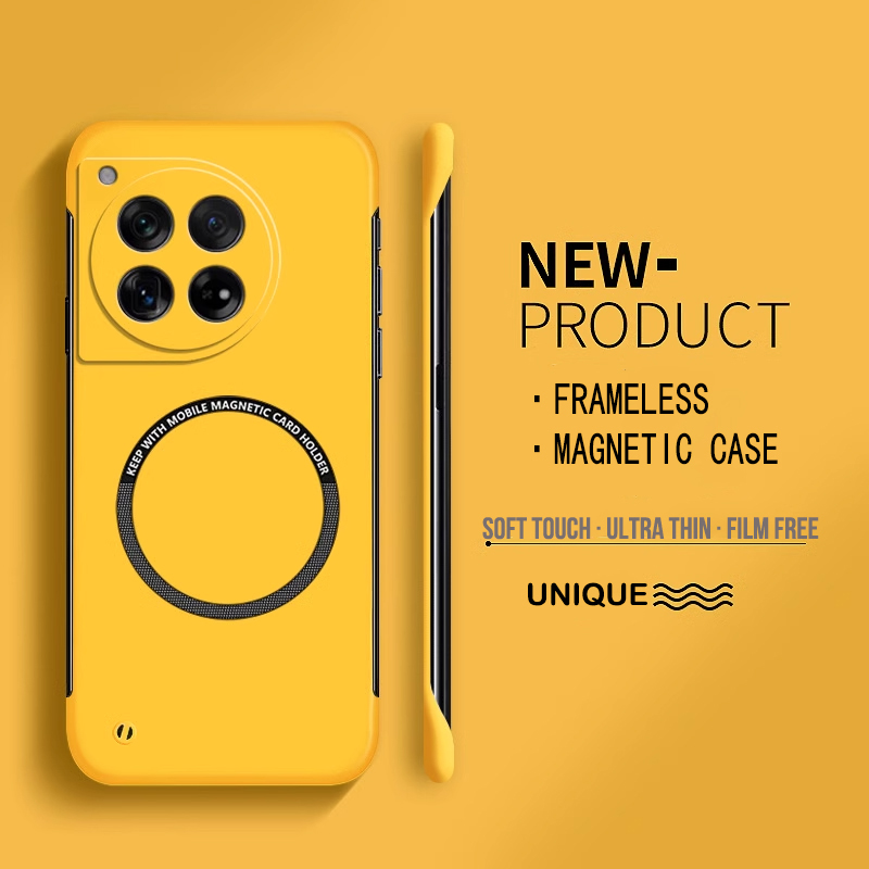 Ultra Thin Frameless Phone Cover - Ultradünne, matte, rahmenlose Handyhülle für Magsafe,