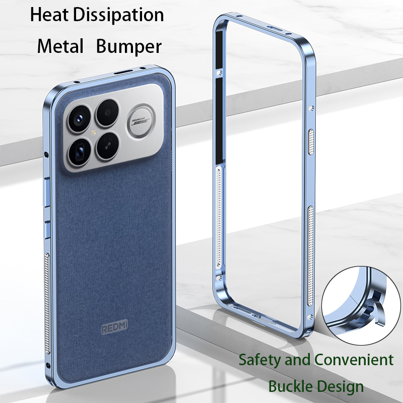 Metal Bumper Aluminum Frame Case - Stoßstangengehäuse aus Aluminiumlegierung für POCO F8