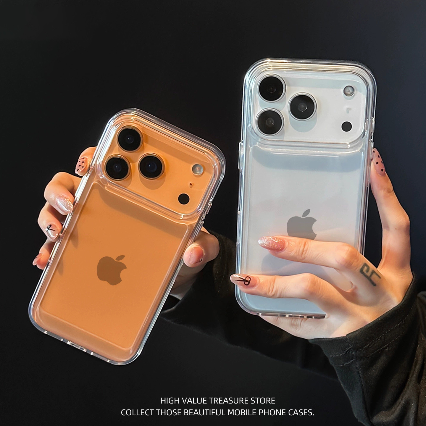 Clear Shockproof Bumper Case - Handyhülle für iPhone 17, Air 16,