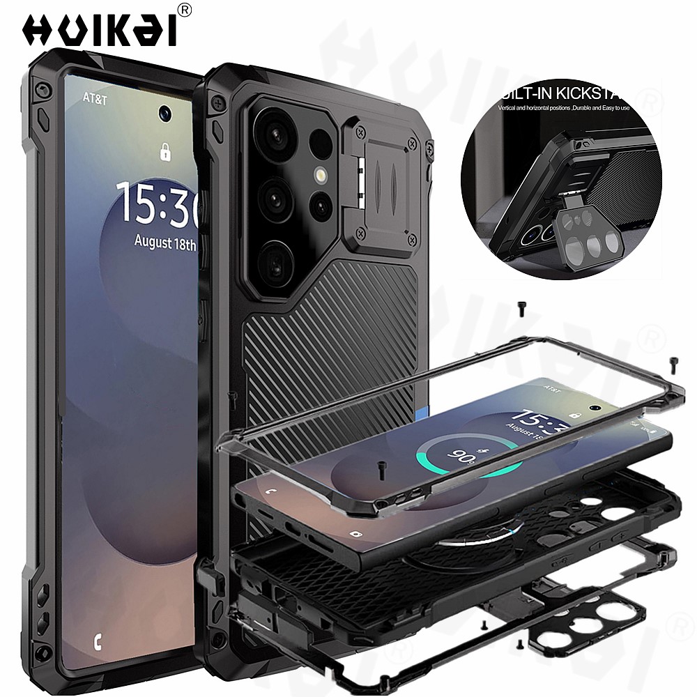 Heavy Duty 360 Full Body Protective Case - Hülle für Samsung Galaxy S25 Ultra