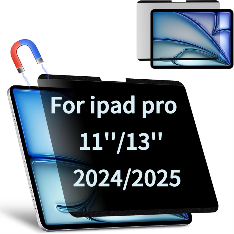 Matte Anti Glare Screen Protector - Magnetischer Sichtschutz für iPad Pro 11,