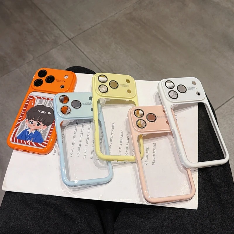 Clear Shockproof Bumper Case - Luxuriöse Transparente Acryl-Handyhülle für iPhone 18