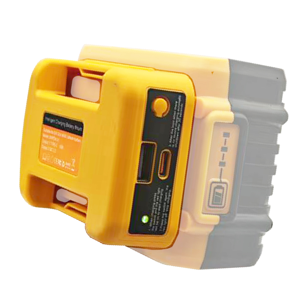 Power Banks - USB Typ C Stromadapter für DeWalt