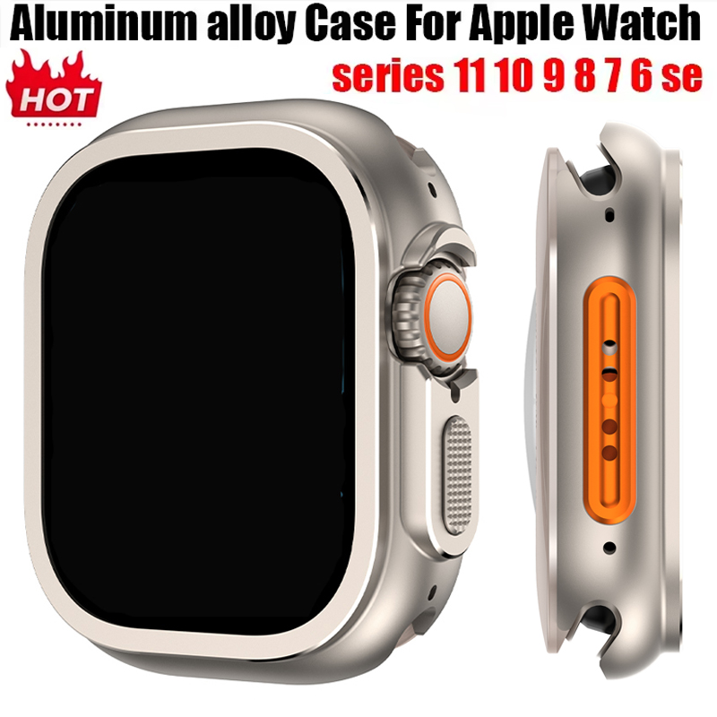 Metal Bumper Aluminum Frame Case - Gehäuse aus Aluminiumlegierung für Apple Watch