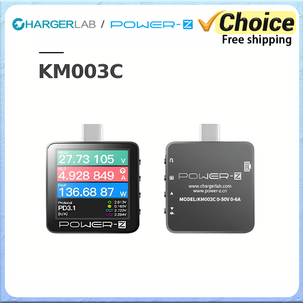 Power-Z KM003C Tragbarer Typ-C – Power Banks Bewertung und Preis
