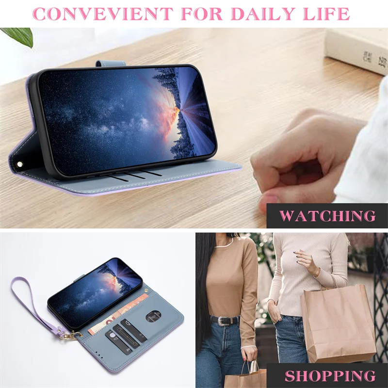 Flip-Leder-Handyhülle für Redm – Leather Wallet Card Holder Phone Cover Bewertung und Preis