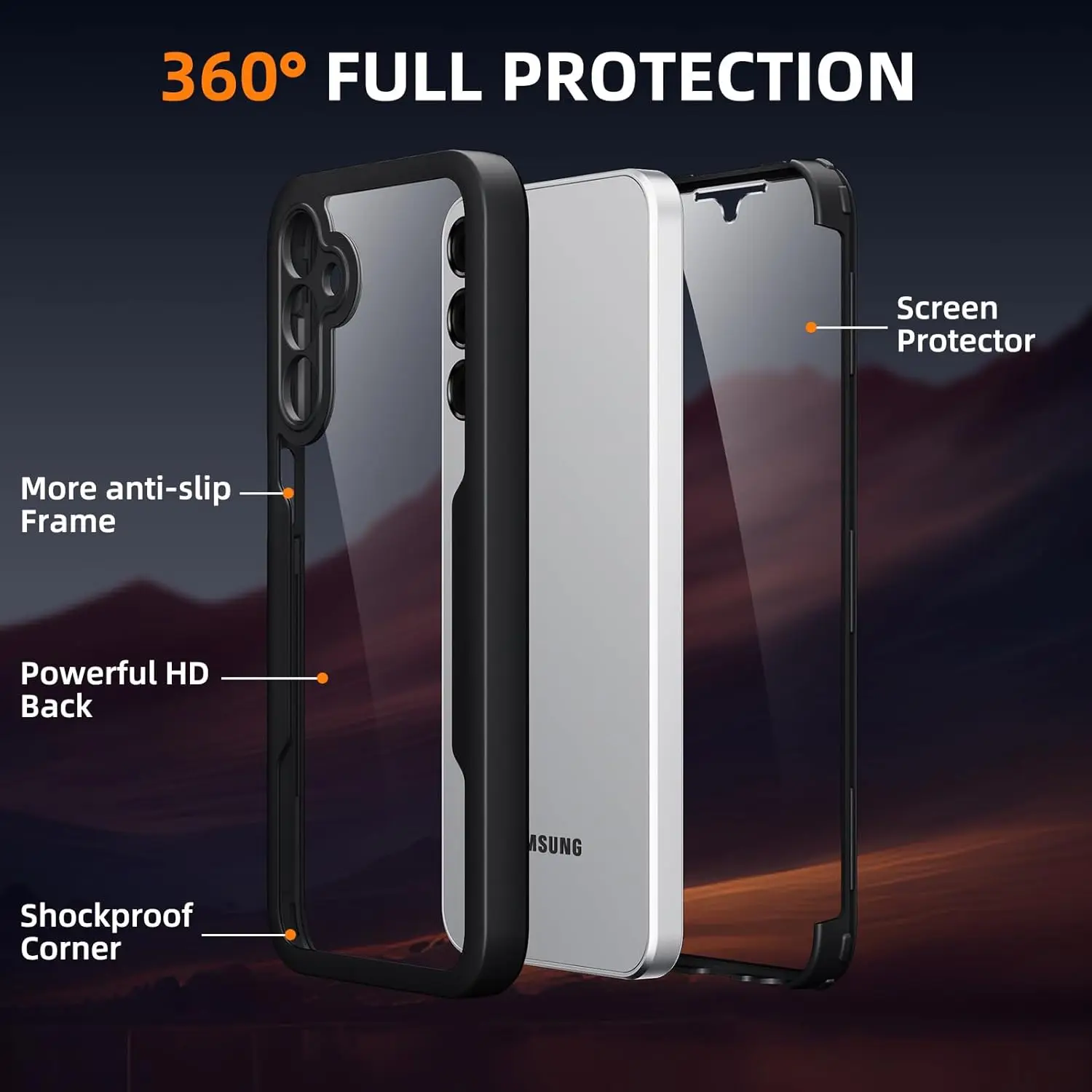 Hochleistungs-Transparent 360° – Heavy Duty 360 Full Body Protective Case Bewertung und Preis