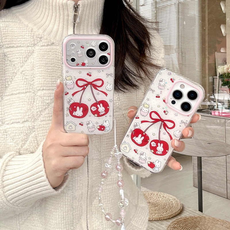 Niedliche Cartoon-Süßkirsche M – Cute Cartoon Wrist Strap Silicone Case Bewertung und Preis