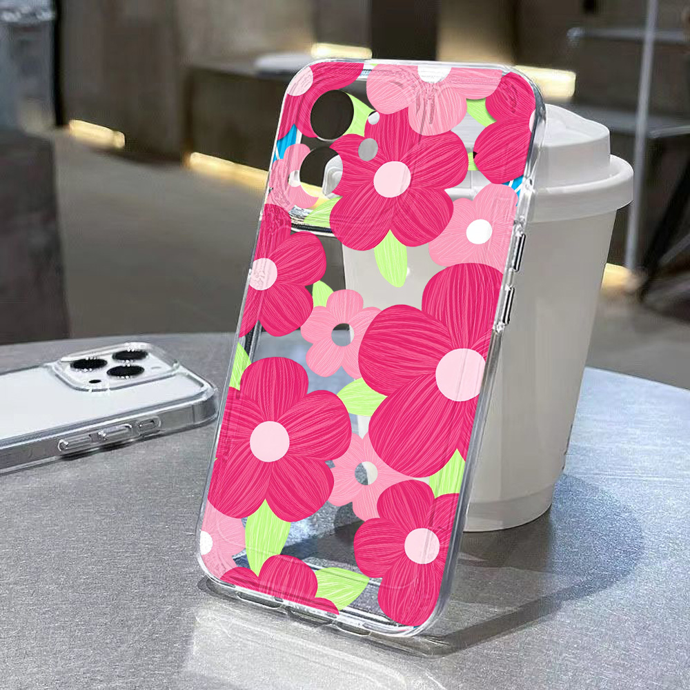 Bunte Blumen Transparente Hand – Clear Shockproof Bumper Case Bewertung und Preis