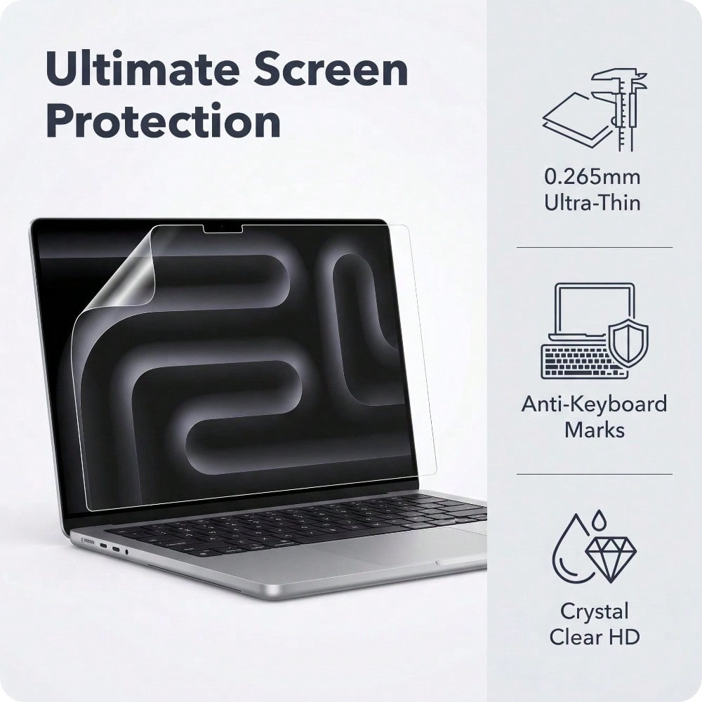 5er-Pack für MacBook Pro 14 Zo – Matte Anti Glare Screen Protector Bewertung und Preis