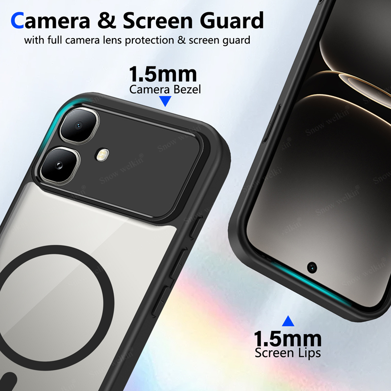 Magnetische transparente Silik – Clear Shockproof Bumper Case Bewertung und Preis
