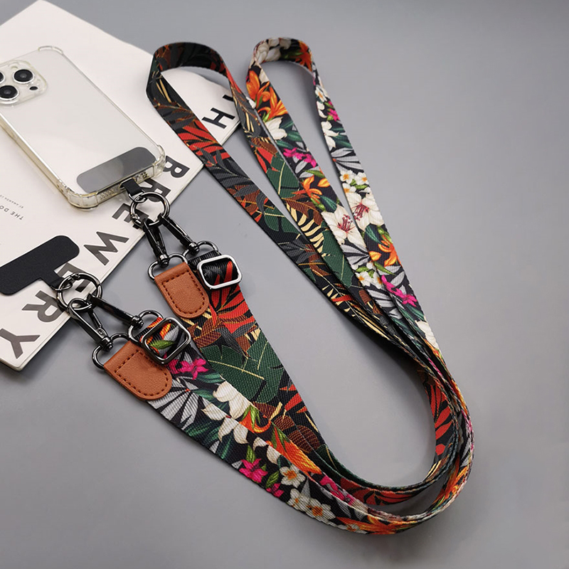 Umhängeband mit tropischem Mus – Crossbody Lanyard Neck Strap Case Bewertung und Preis