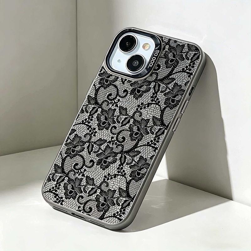 Vintage Schwarze Spitze Blumen – Vintage Floral Pattern Soft Case Bewertung und Preis