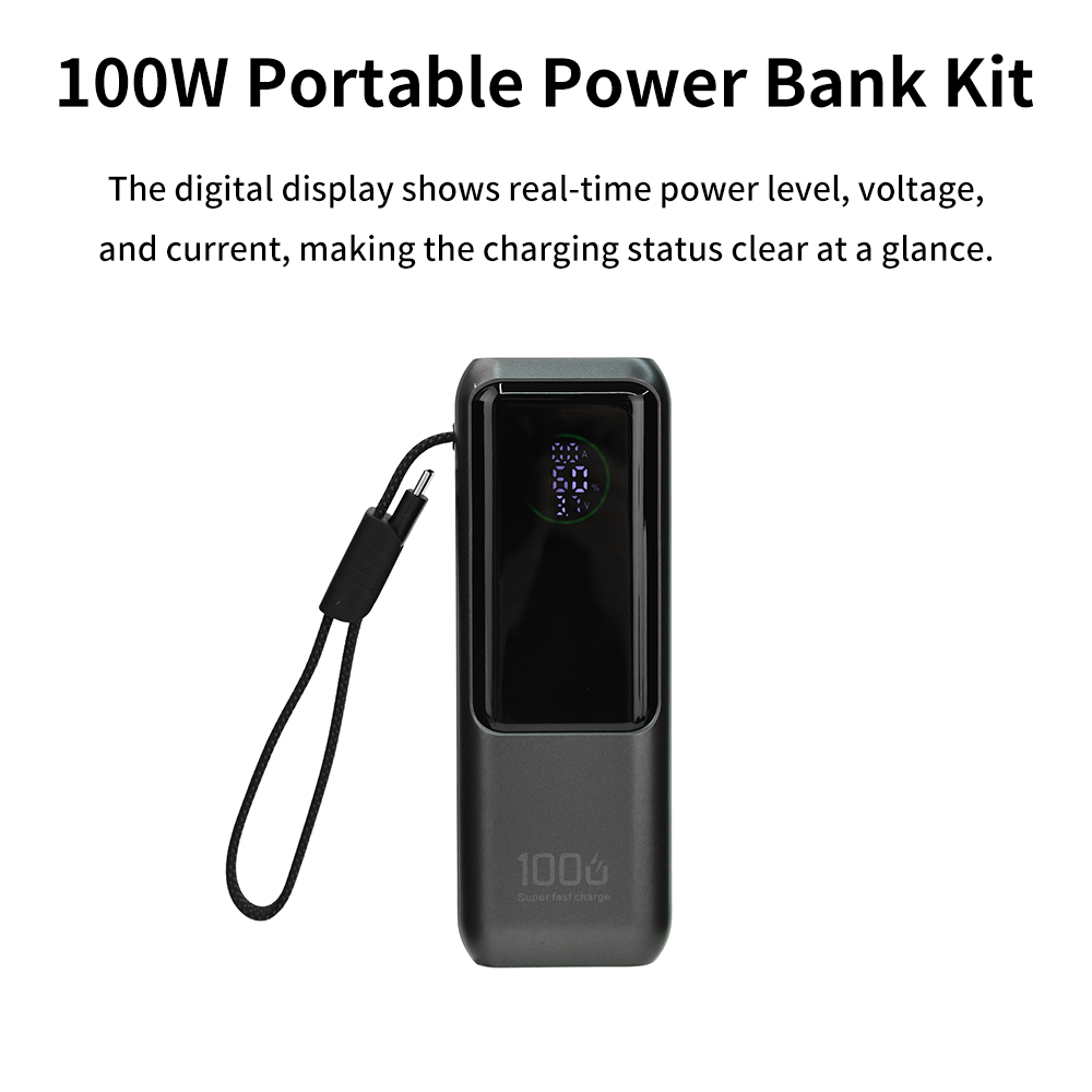 PD 100W Schnelllade-Powerbank- – Power Banks Bewertung und Preis