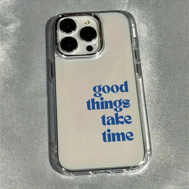 Good Things Take Time Objektiv – Clear Shockproof Bumper Case Bewertung und Preis