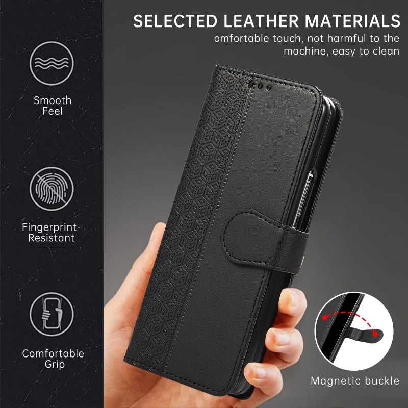 Leder-Flip-Handyhülle für Sams – Leather Wallet Card Holder Phone Cover Bewertung und Preis