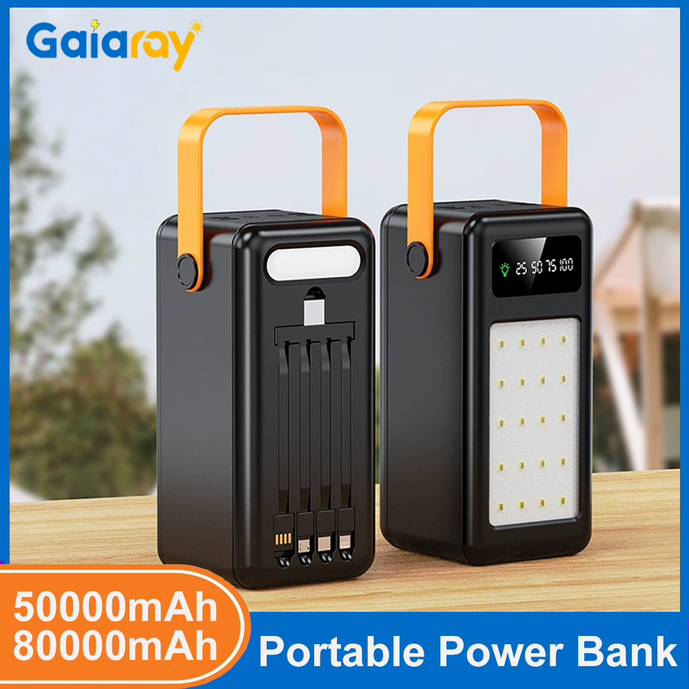 50000mAh 80000mAh Tragbare Pow – Power Banks Bewertung und Preis