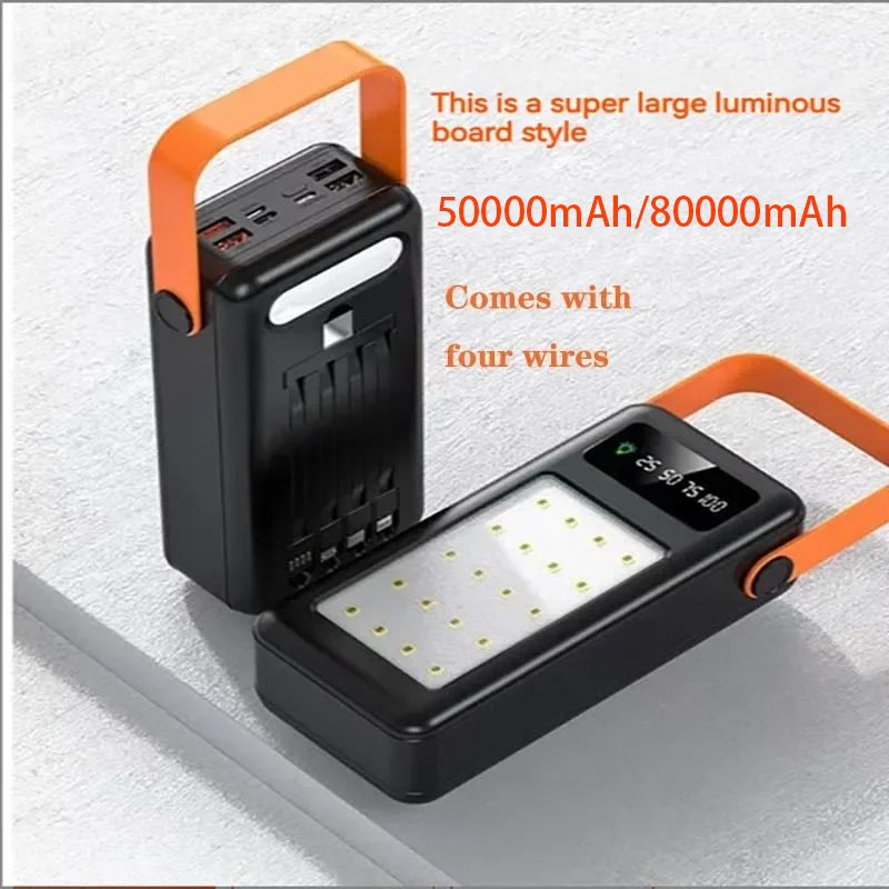 50000mAh 80000mAh Tragbare Pow – Power Banks Bewertung und Preis