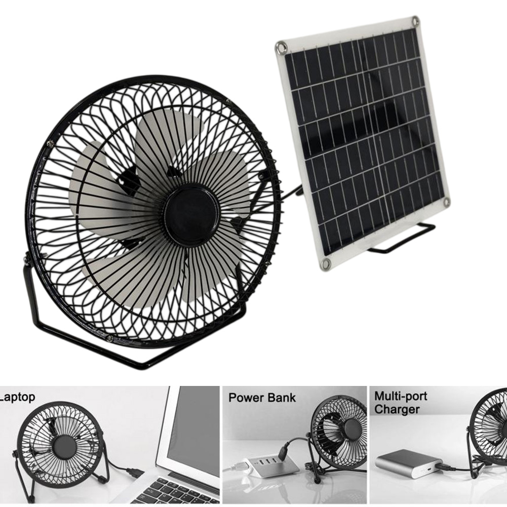 10W Solarpanel-Ventilator Komp – Power Banks Bewertung und Preis