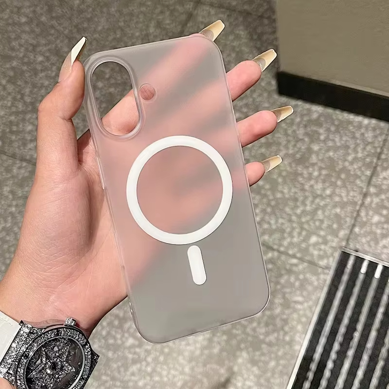 Für MagSafe Matt Transparente  – Clear Shockproof Bumper Case Bewertung und Preis