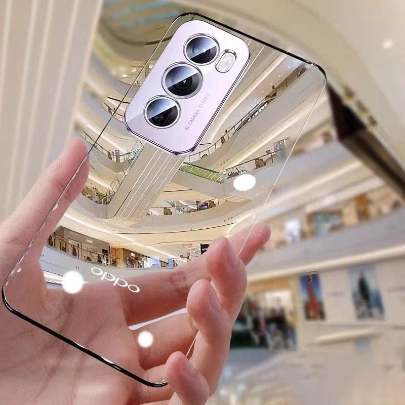 Für oppo reno12 pro china klar – Ultra Thin Frameless Phone Cover Bewertung und Preis