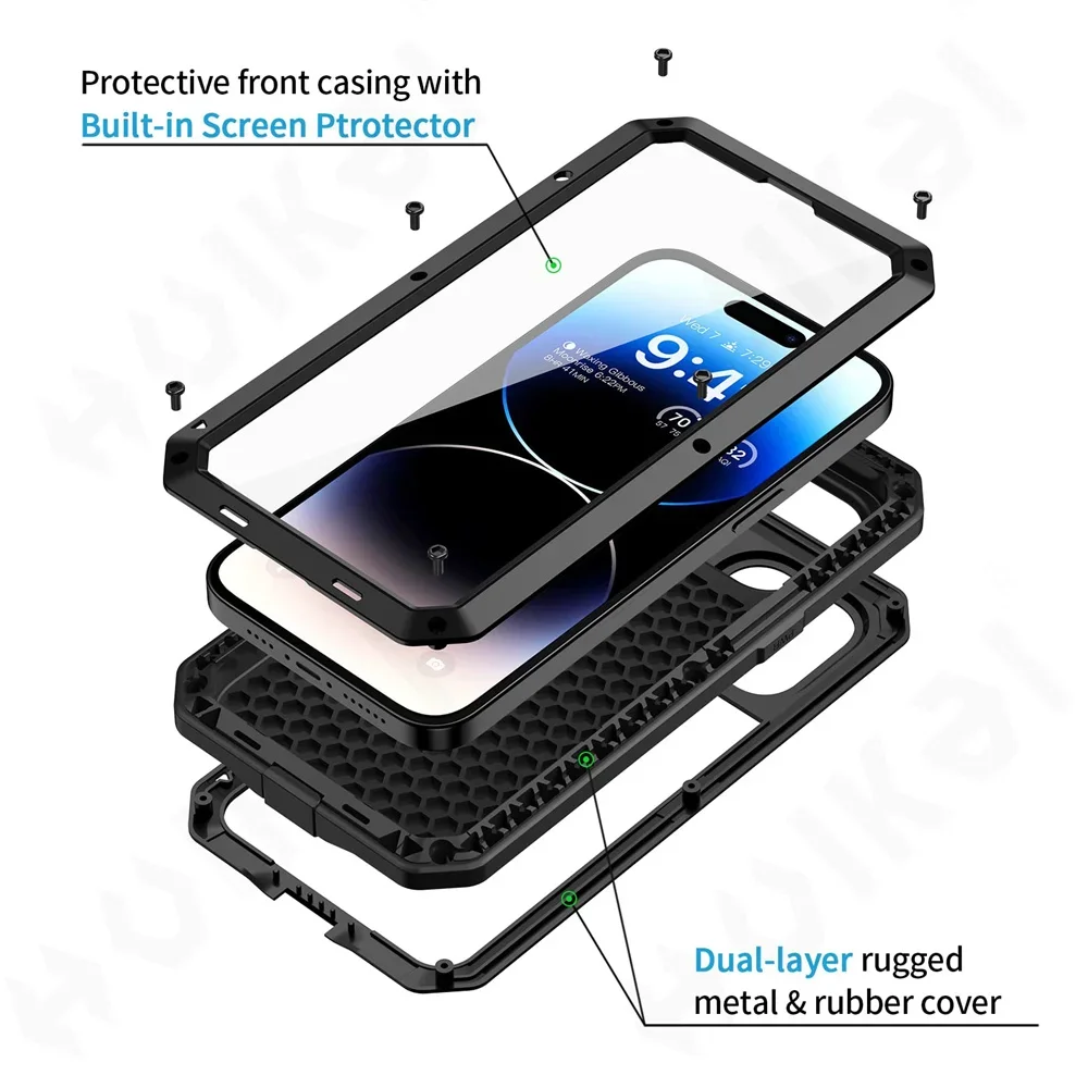 Hülle für iPhone 16 15 13 12 1 – Heavy Duty 360 Full Body Protective Case Bewertung und Preis