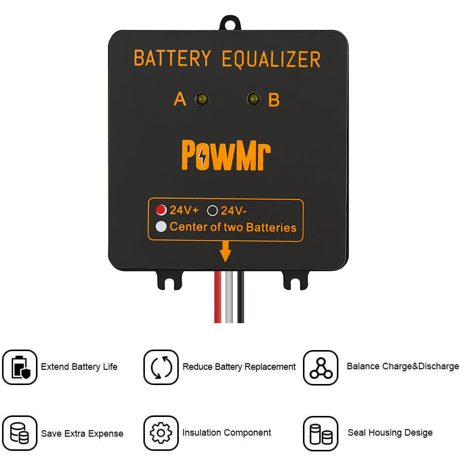 PowMr BE24 Batterie-Equalizer  – Power Banks Bewertung und Preis