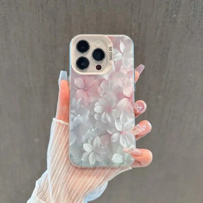 Rosa Blumen-Hülle für iPhone 1 – Screen Protectors Bewertung und Preis