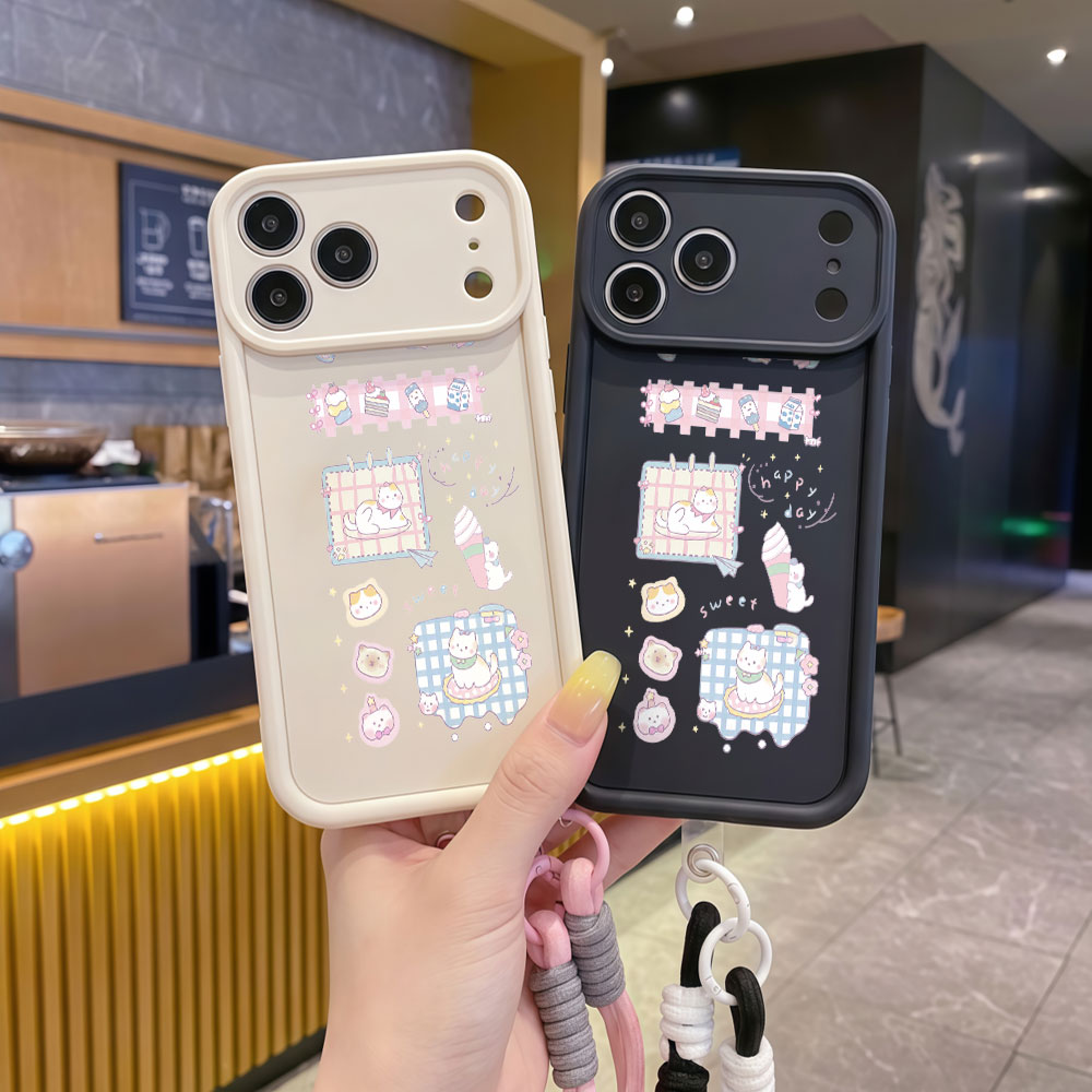 Handgelenkschlaufe Cartoon Nie – Cute Cartoon Wrist Strap Silicone Case Bewertung und Preis