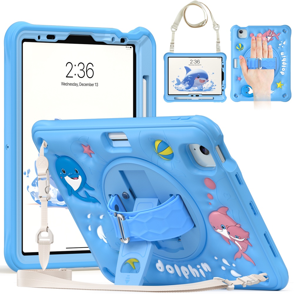 Für iPad Mini A17Pro Mini6 Kin – Cute Cartoon Wrist Strap Silicone Case Bewertung und Preis