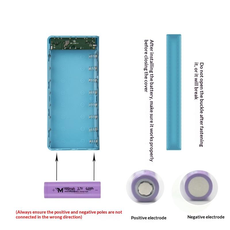 1 Stück DIY 8*18650 Batterie-P – Power Banks Bewertung und Preis