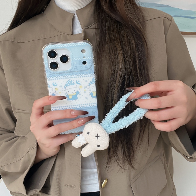 Niedliche Winter-Handyhülle mi – Cute Cartoon Wrist Strap Silicone Case Bewertung und Preis