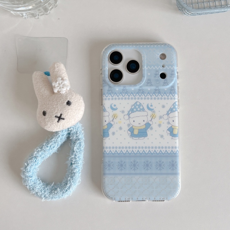 Niedliche Winter-Handyhülle mi – Cute Cartoon Wrist Strap Silicone Case Bewertung und Preis