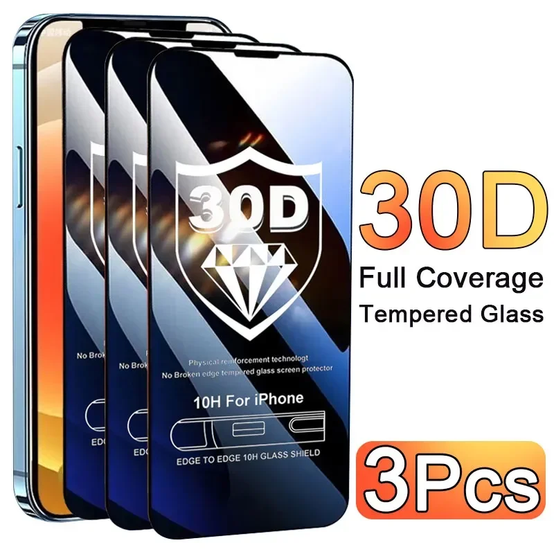 3-teiliger Glasschutz-Handycas – Screen Protectors Bewertung und Preis