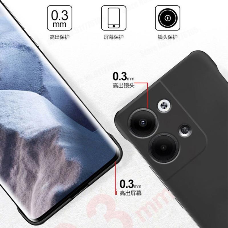 Bonbonfarbene, matte, rahmenlo – Ultra Thin Frameless Phone Cover Bewertung und Preis