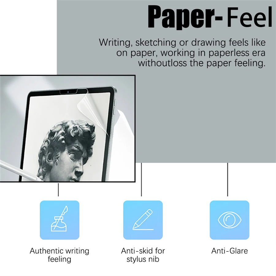 3 Stück Papiergefühl wie Displ – Matte Anti Glare Screen Protector Bewertung und Preis