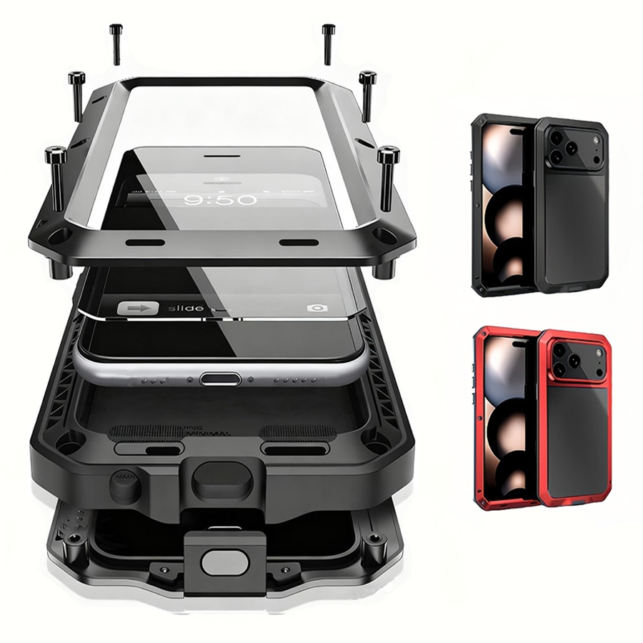 Robuste Metall-Handyhülle mit  – Heavy Duty 360 Full Body Protective Case Bewertung und Preis